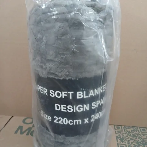 SUPER SOFT BLANKET – SIZE 220CM X 240CM