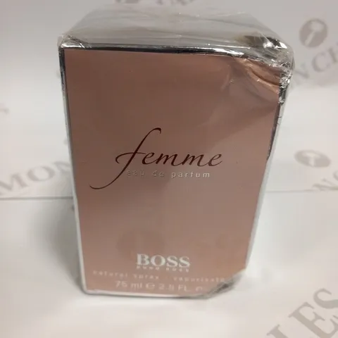 BOXED AND SEALED HUGO BOSS FEMME EAU DE PARFUM 75ML