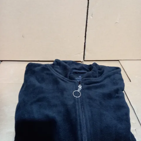 CUDDL DUDS DOUBLE PLUSH VELOUR ZIP JACKET - SIZE UNSPECIFIED