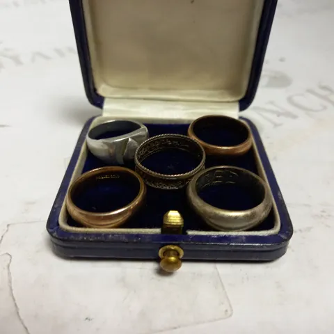 LOT OF 5 RINGS