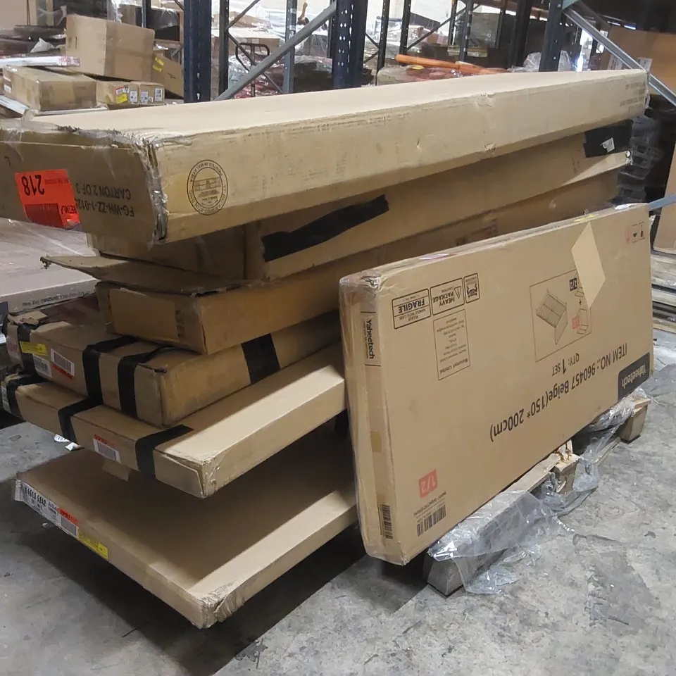 PALLET CONTAINING ASSORTED FURNITURE PARTS ECT