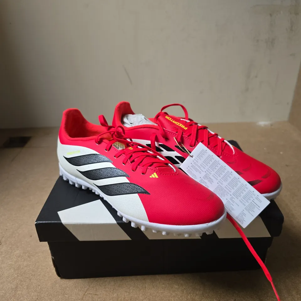 ADIDAS PREDATOR CLUB VEL TF J UK 5 CHILDRENS BOXED