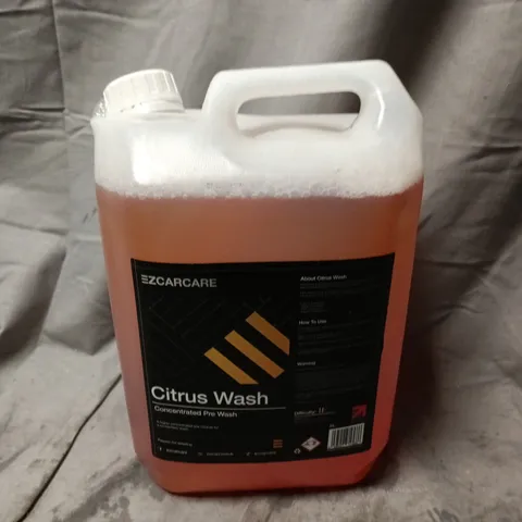 EZCARCARE CITRUS WASH CONCENTRATED PRE-WASH – 5L