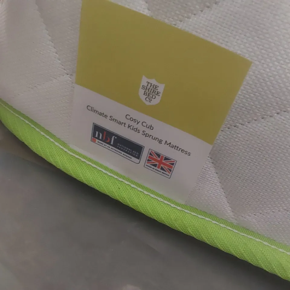 QUALITY BAGGED BED SHIRE CO KIDS MATTRESS
