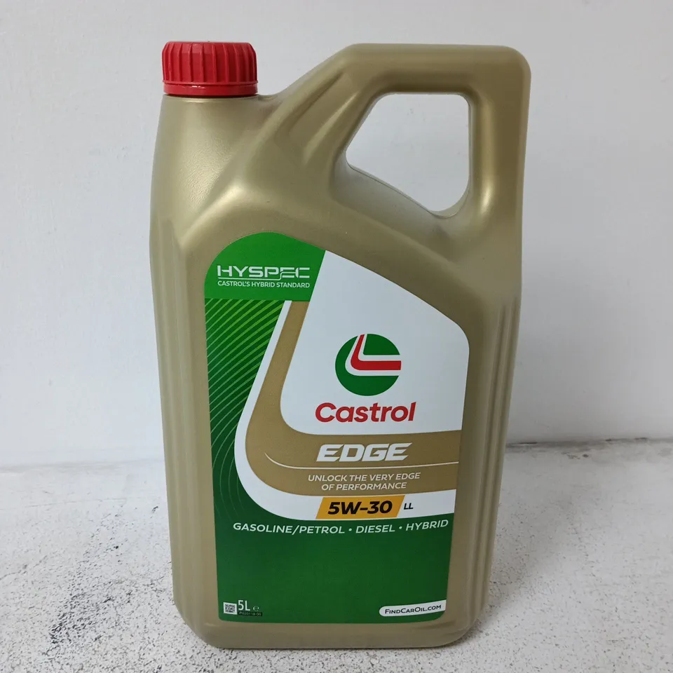 CASTROL EDGE 5W-30 LL MOTOR OIL – 5L