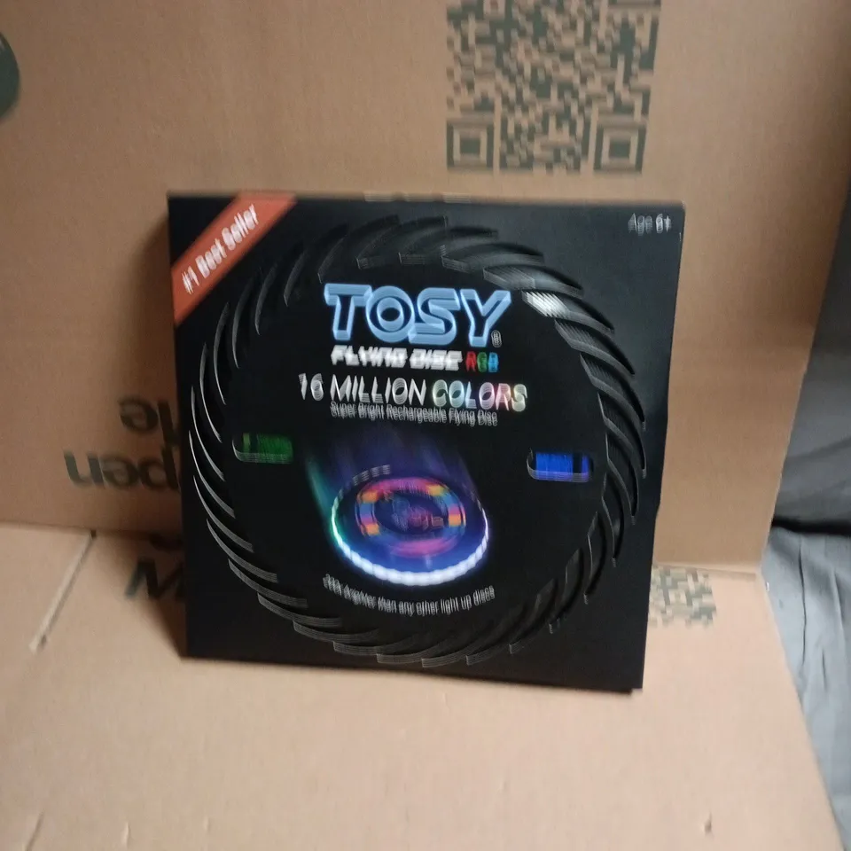 TOSY FLYING DISC  RGB LED LIGHT - 16 MILLION COLOURS 