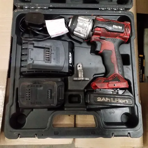 CLARKE CIR18LIC 18V BRUSHLESS 2AH ½" IMPACT WRENCH