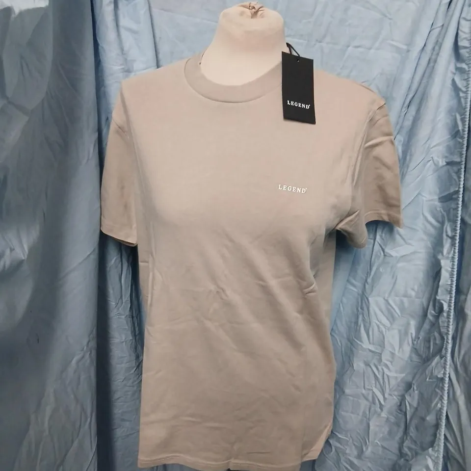 LEGEND T-SHIRT – BEIGE SIZE M