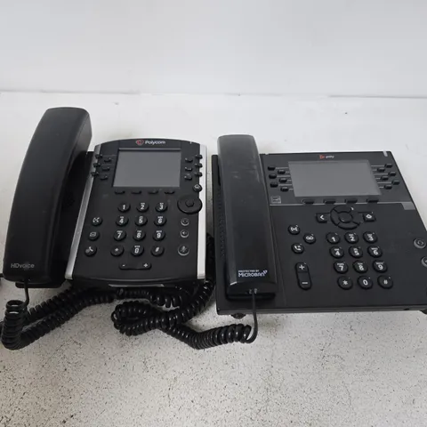 APPROXIMATELY 8 ASSORTED POLYCOM IP PHONES 