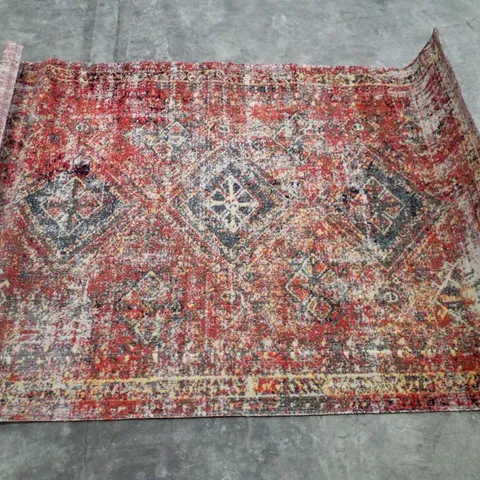 PACO HOME ARTINO 432 RUG IN RED - 120×170CM