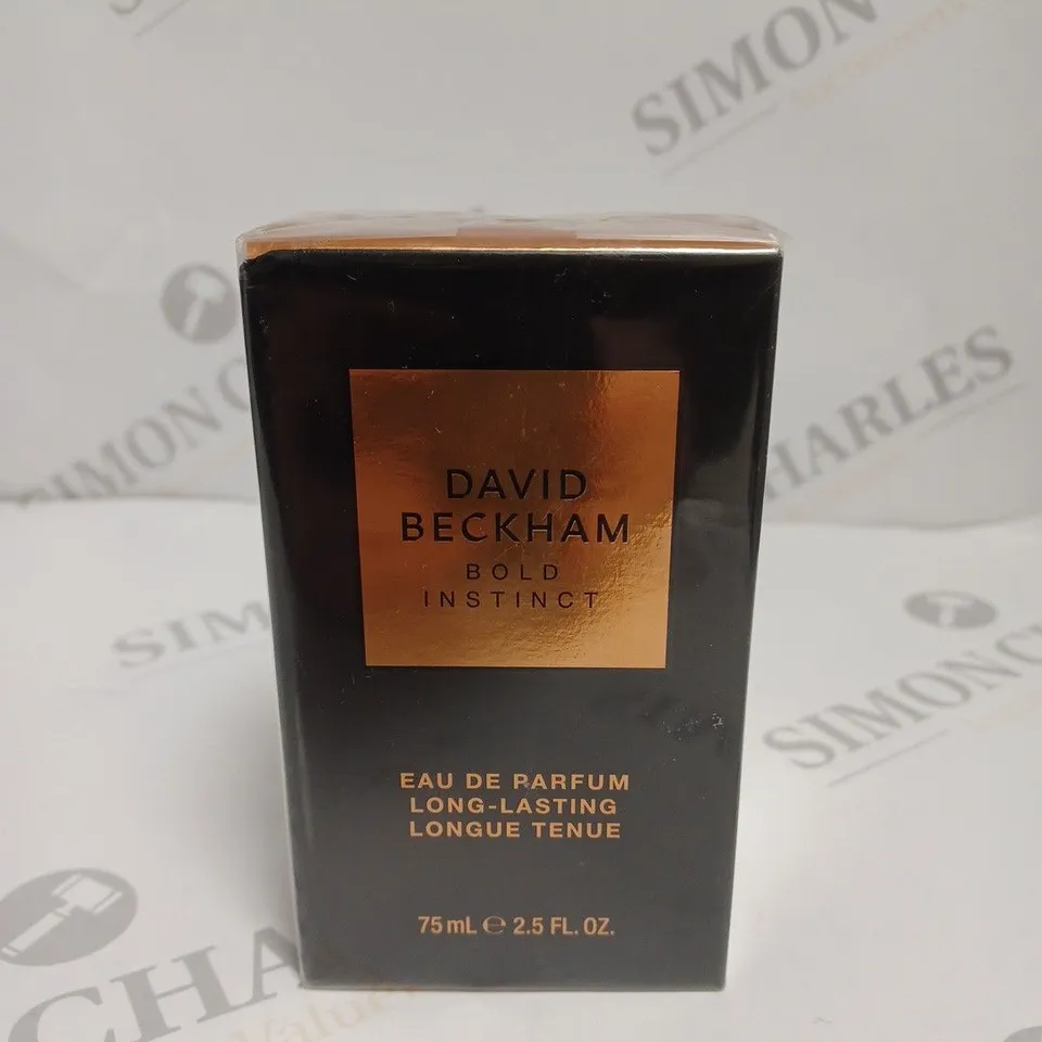 BOXED SEALED DAVID BECKHAM BOLD INSTINCT EAU DE PARFUM - 75ML