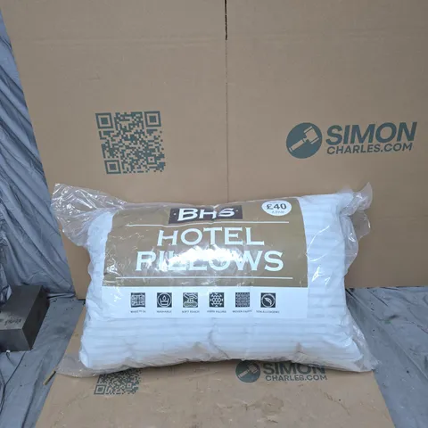 BHS HOTEL PILLOWS 2 PACK