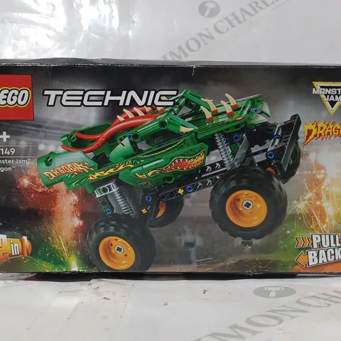 BOXED LEGO TECHNIC 42149 MONSTER JAM DRAGON 2-IN-1 SET