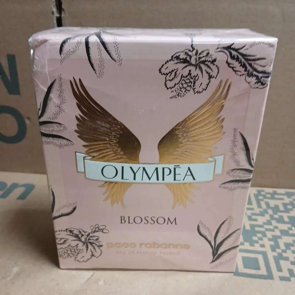 BOXED AND SEALED OLYMPEA BLOSSOM PACO RABANNE EAU DE ARFUM FLORALE 80ML