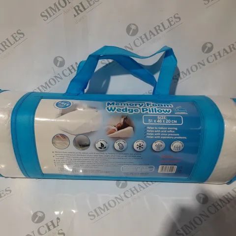 MEMORY FOAM WEDGE PILLOW
