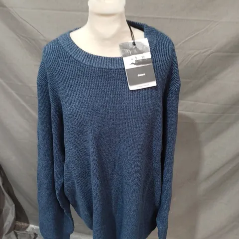 FINISTERRE TRIPPET WAFFLE JUMPER SIZE 2XL