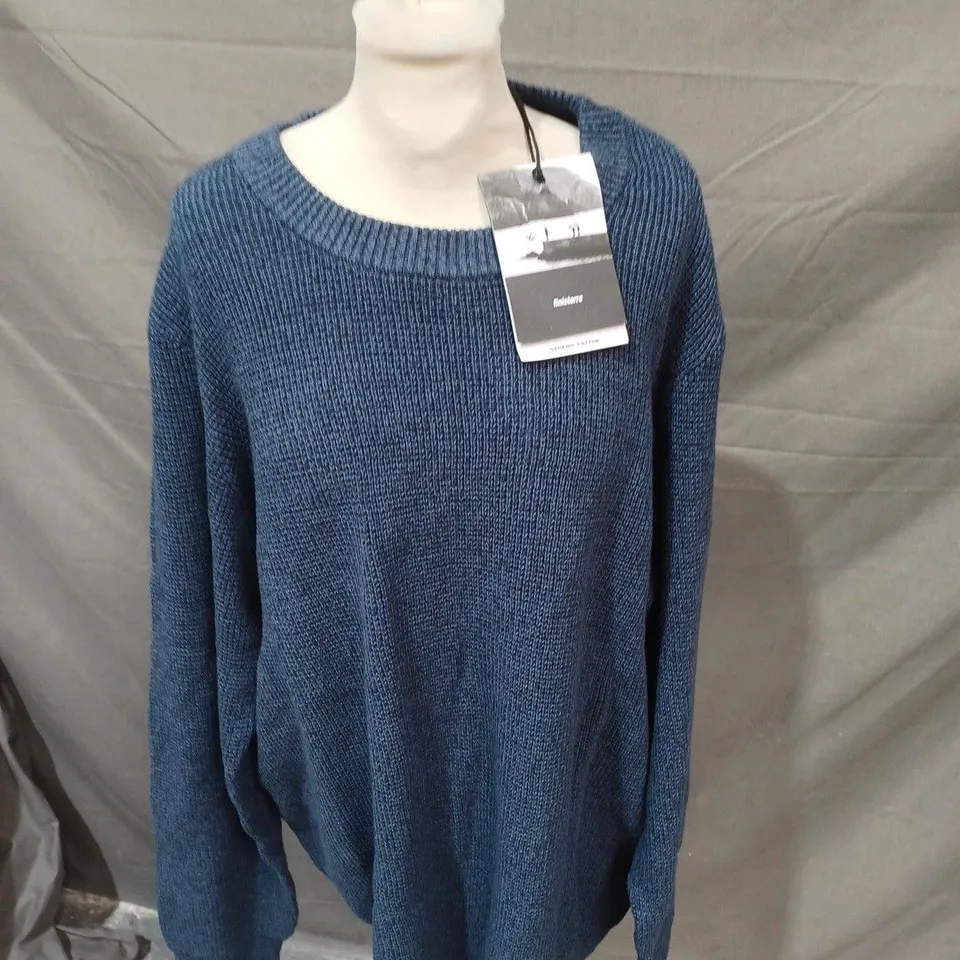 FINISTERRE TRIPPET WAFFLE JUMPER SIZE 2XL