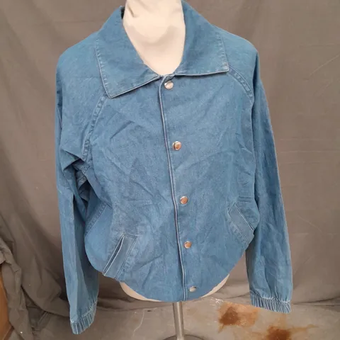GHOST LOLA BOMBER IN BLUE SIZE 10