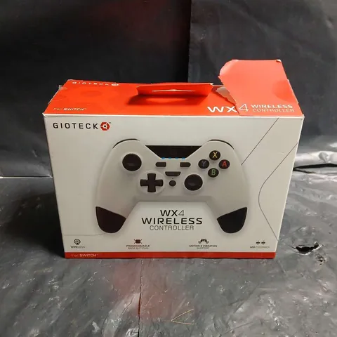 GIOTECK WX4 WIRELESS CONTROLLER – NINTENDO SWITCH, BOXED