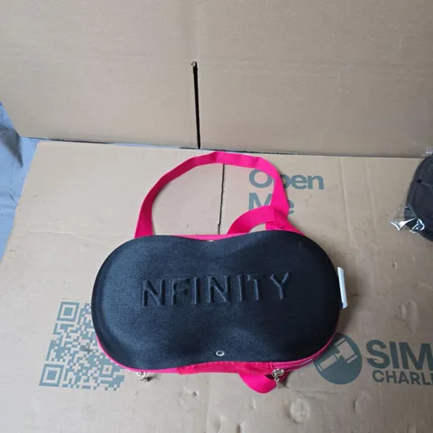 VENGEANCE SHOES – YOUTH SIZE Y2, WHITE, WITH PINK CARRY BAG (NFS-1010-00-Y2)