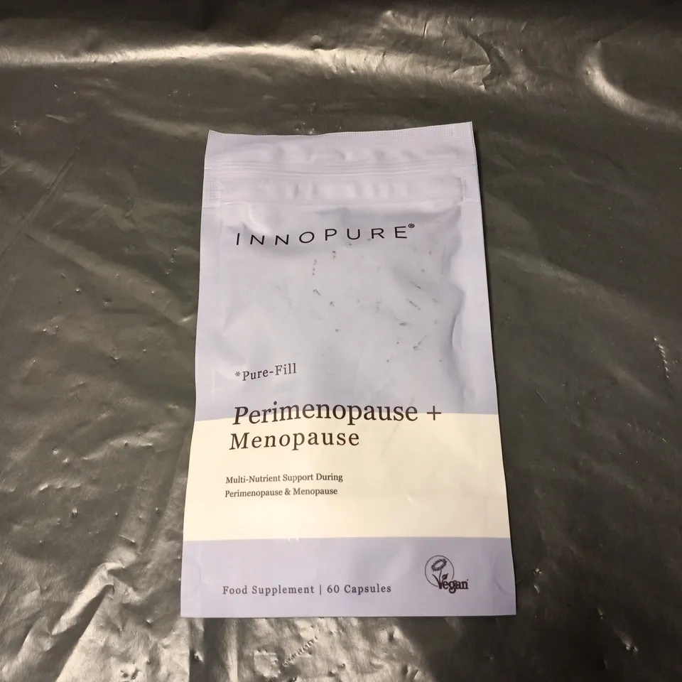INNOPURE PERIMENOPAUSE + MENOPAUSE – MULTI-NUTRIENT SUPPLEMENT, 60 CAPSULES