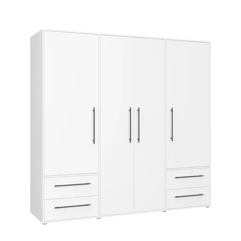 BOXED MINJA 4 DOOR WARDROBE (4 BOXES)