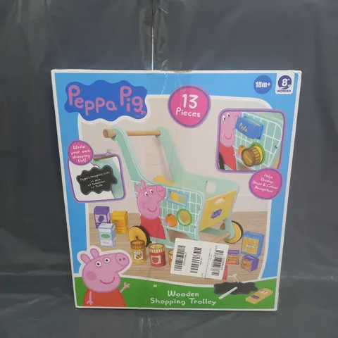 PEPPA PIG SHAPE SORTING SUPER MARKET TROLLEY