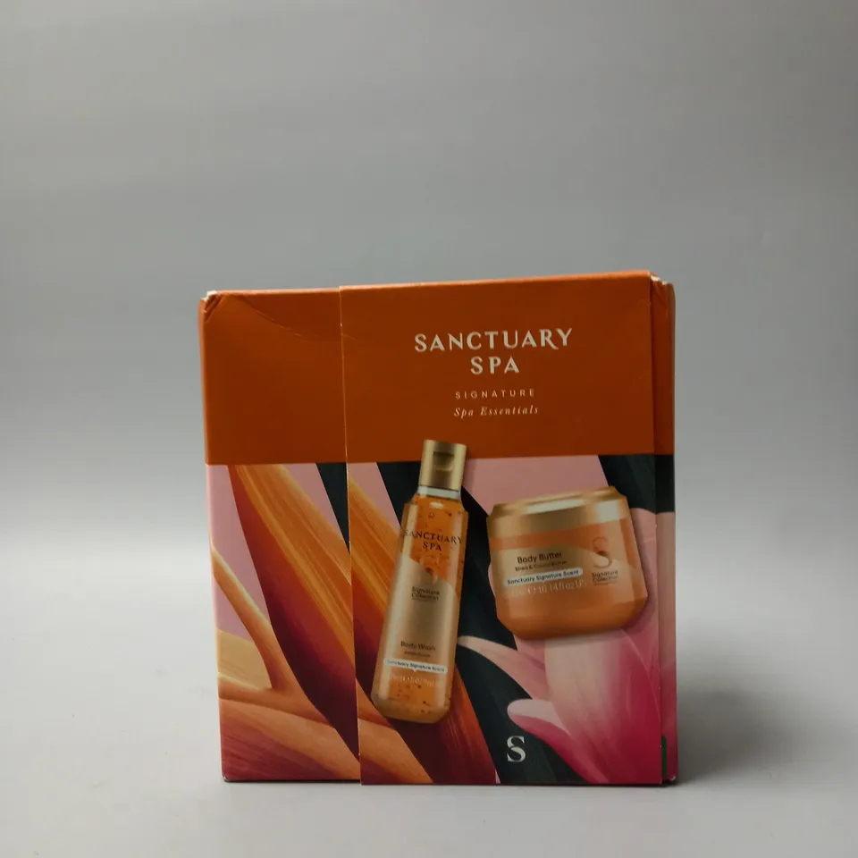 SEALED SANCTUARY SPA SIGNATURE TOO INCLUDE BODY BUTTER AND BODY WASH 