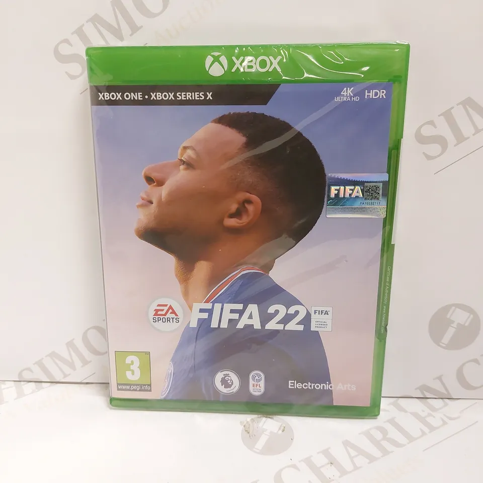 SEALED FIFA 22 ON XBOX 