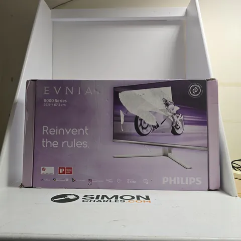 PHILIPS EVNIA 8000 SERIES MONITOR – 26.5 INCH BOXED