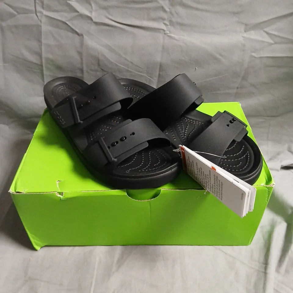 CROCS LITE RIDE OPEN TOE SANDALS - 8