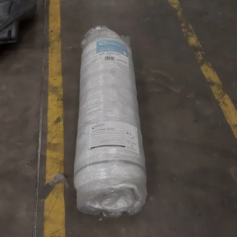 QUALITY BAGGED AND ROLLED 23CM DEEP OPEN COIL SPRING 3' SINGLE MATTRESS 