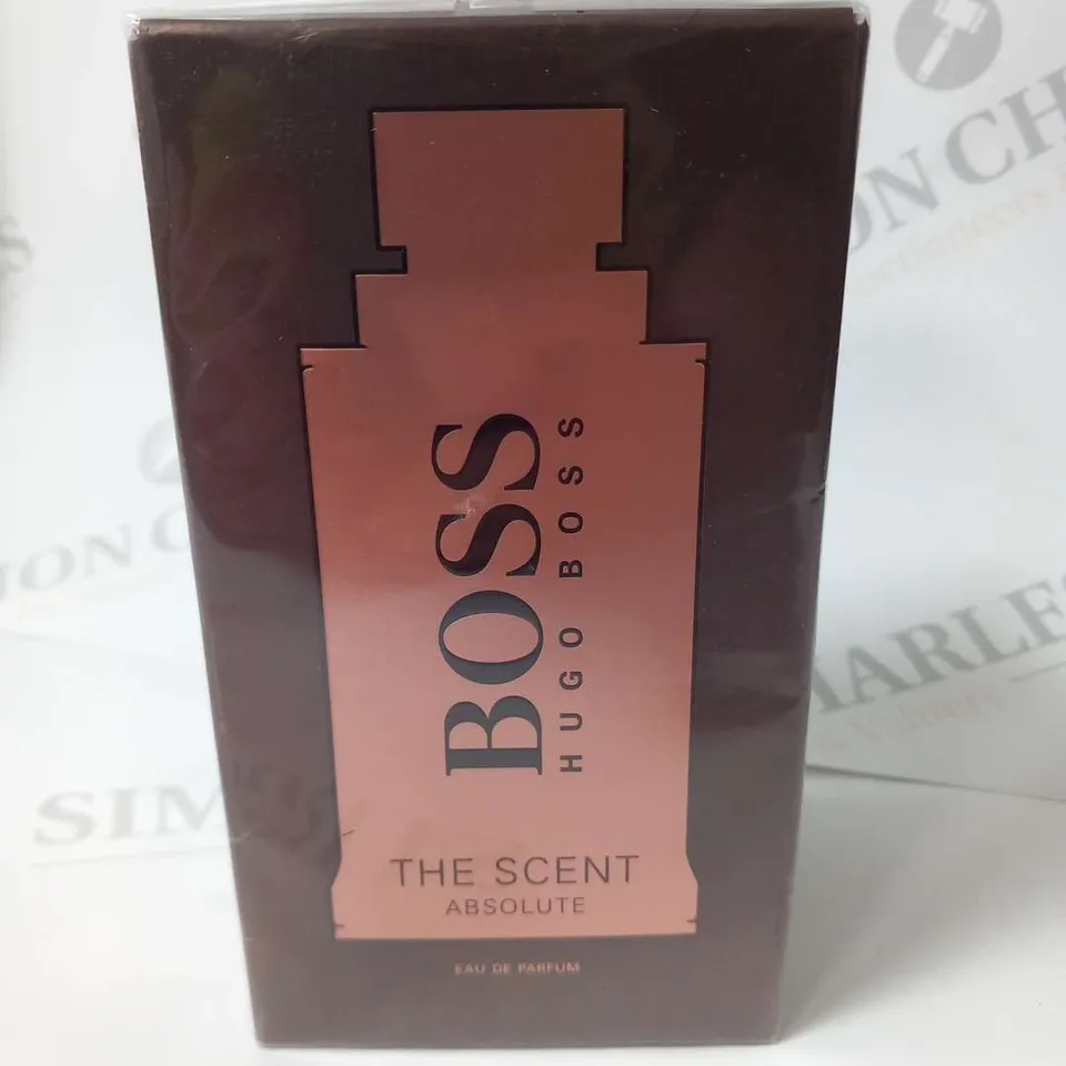 BOXED AND SEALED BOSS HUGO BOSS THE SCENT ABSOLUTE EAU DE PARFUM 100ML