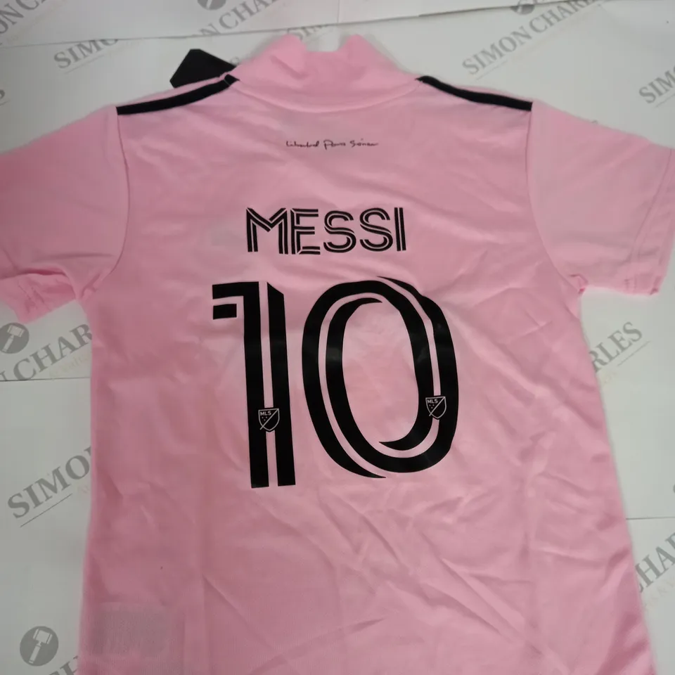 INTER MIAMI HOME KIT WITH MESSI 10 SIZE 22