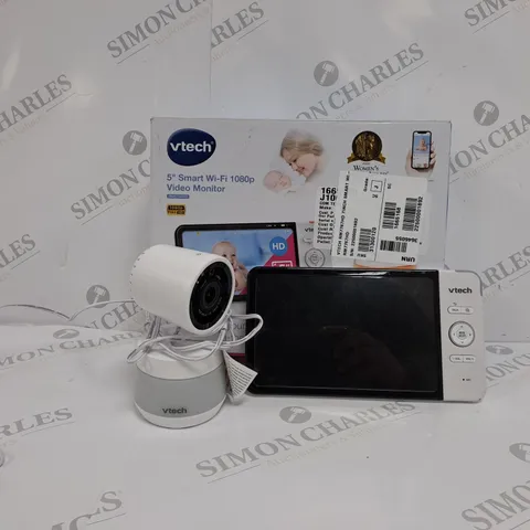 BOXED VTECH SMART WI-FI VIDEO MONITOR 5-INCH 1080P