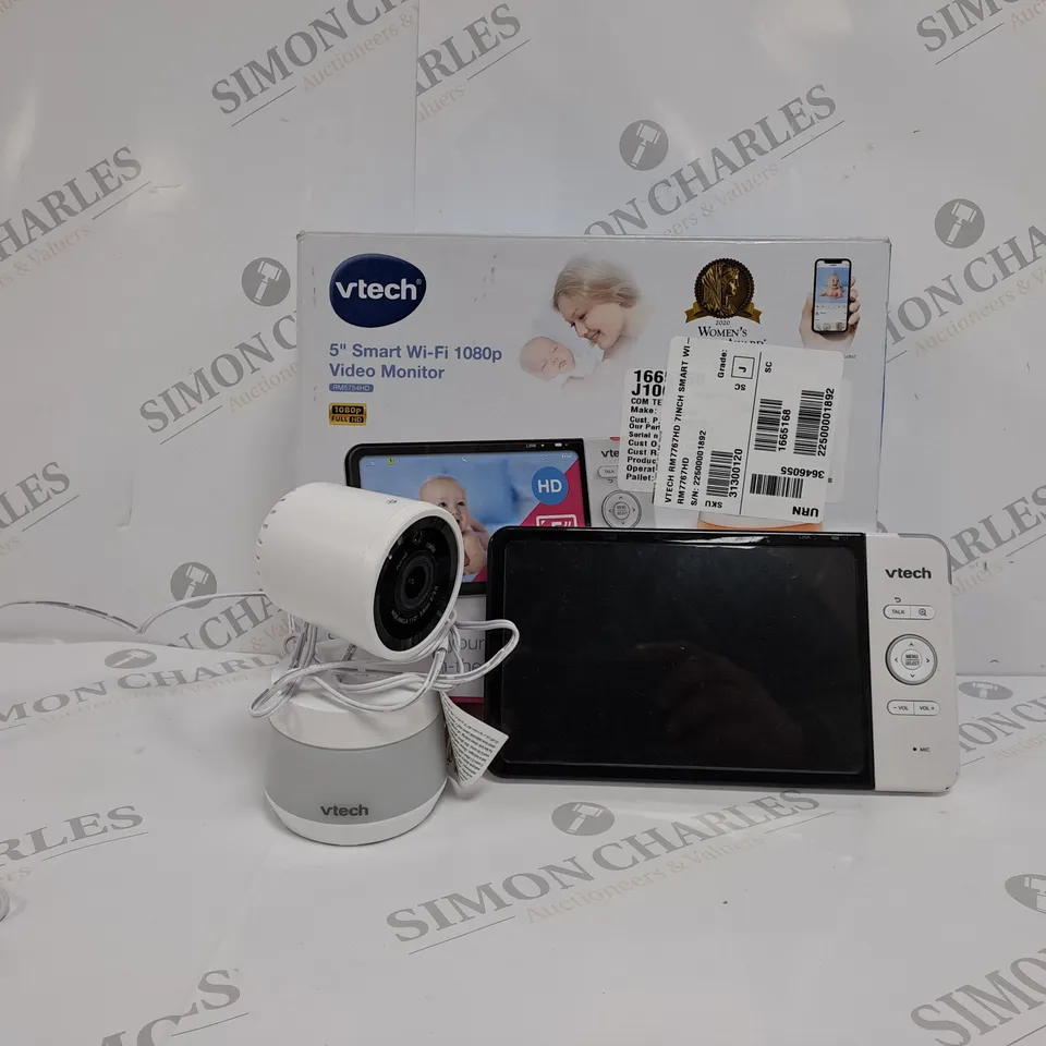 BOXED VTECH SMART WI-FI VIDEO MONITOR 5-INCH 1080P