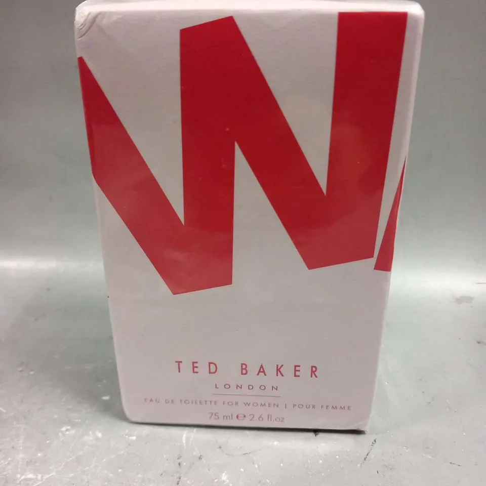 BOXED AND SEALED W TED BAKER EAU DE TOILETTE 75ML