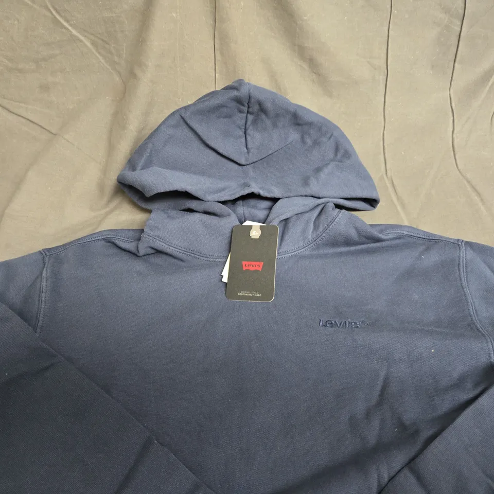 LEVIS STRAUSS LOGO HOODIE SIZE M