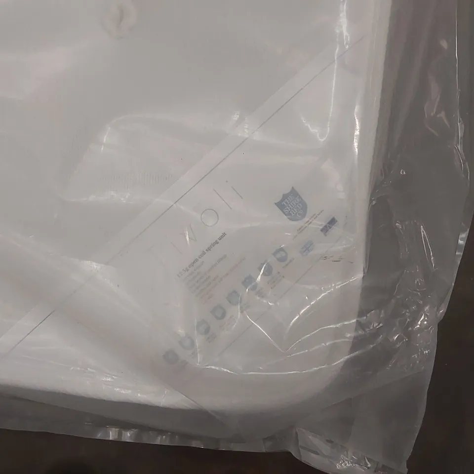 QUALITY BAGGED TIVOLI 12.5G OPEN COIL SPRING UNIT 4'6 DOUBLE MATTRESS