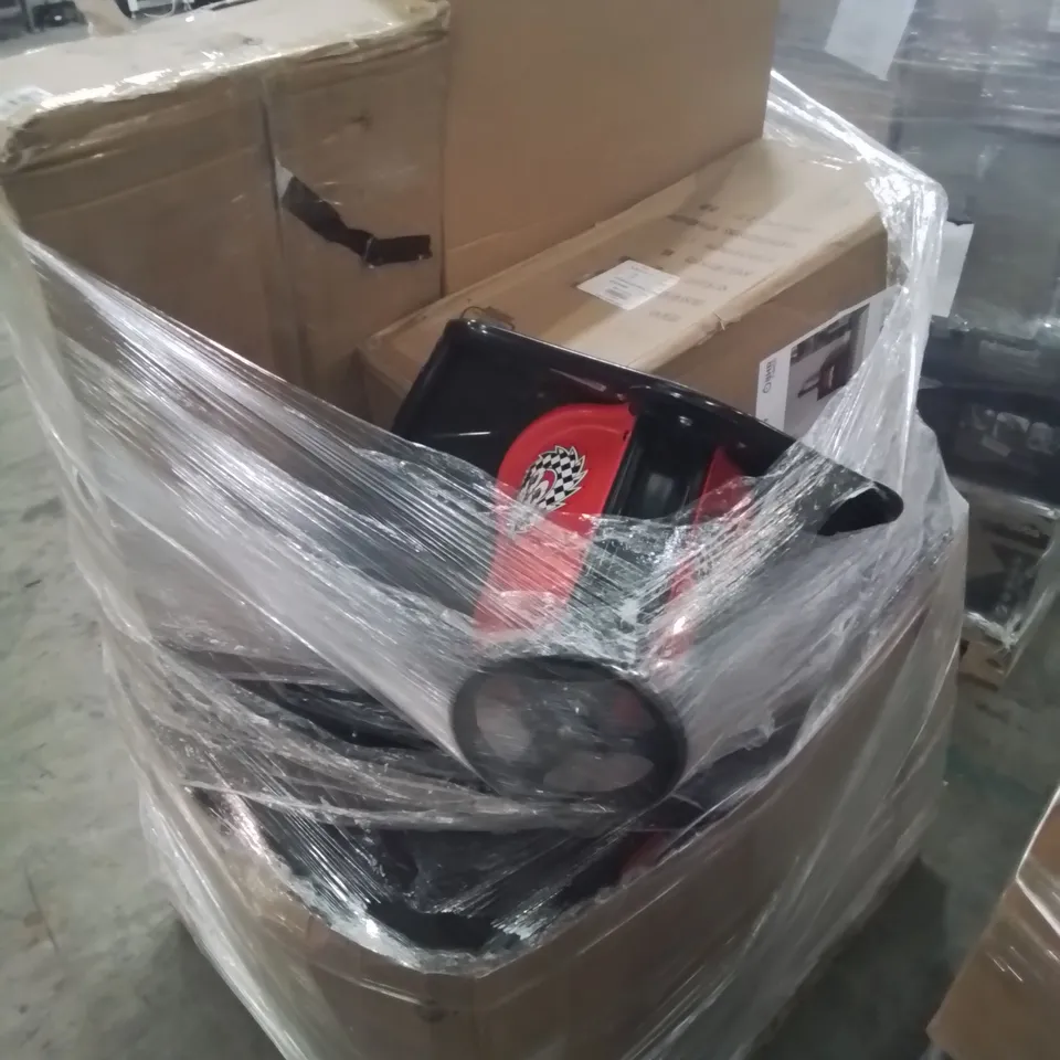 PALLET OF APPROXIMATELY 6 UNPROCESSED RAW RETURN HOUSEHOLD AND ELECTRICAL GOODS TO INCLUDE;