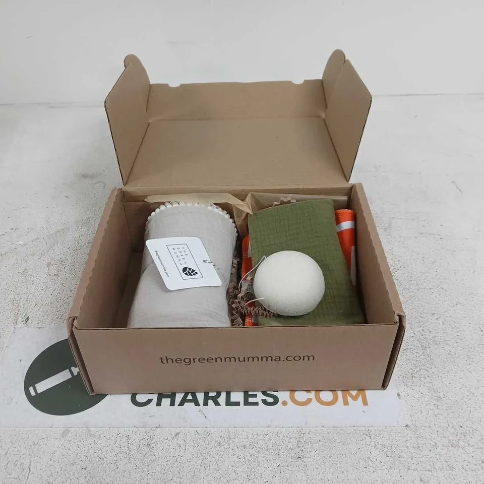 THE GREEN MUMMA GIFT SET FOR MOTHER AND BABY BOXED