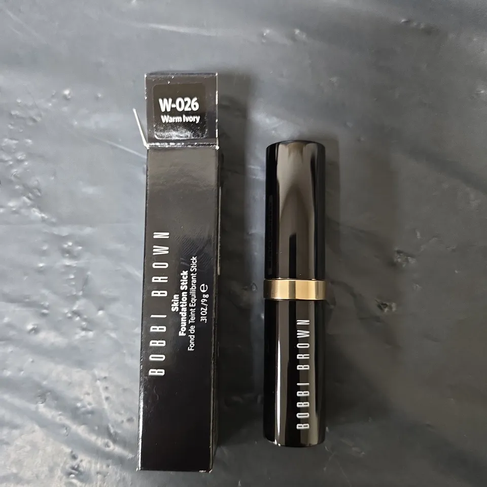 BOBBI BROWN SKIN FOUNDATION STICK 9G W-026 WARM IVORY 