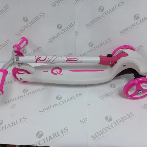 EVO COLOUR BURST PINK AND WHITE KIDS SCOOTER