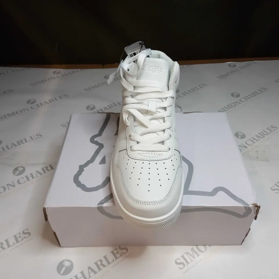 BOXED KAPPA LA MORRA HI SN32 WHITE SIZE 8