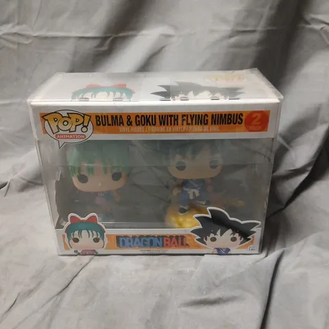 FUNKO POP! ANIMATION BULMA & GOKU WITH FLYING NIMBUS – DRAGON BALL 2-PACK