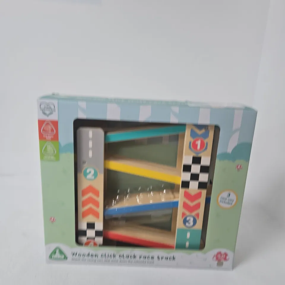 EARLY LEARNING CENTER WOODEN RACE TRACK - NO CARS