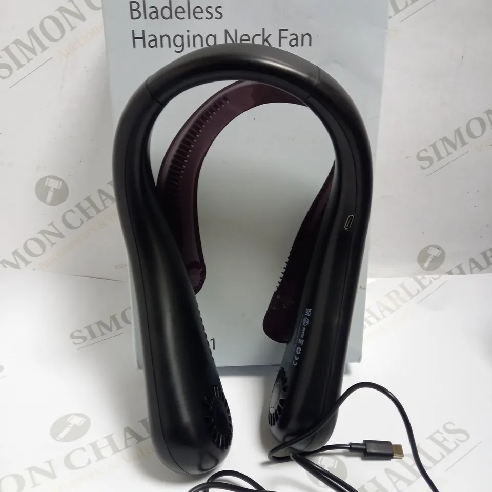BOXED ROHS BLADELESS HANGING NECK FAN HF3701