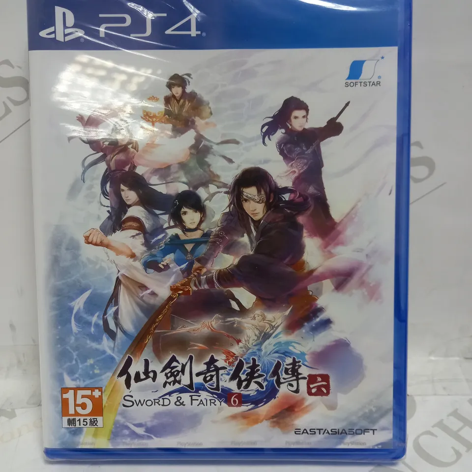 SEALED SWORD & FAIRY 6 PLAYSTATION 4 GAME