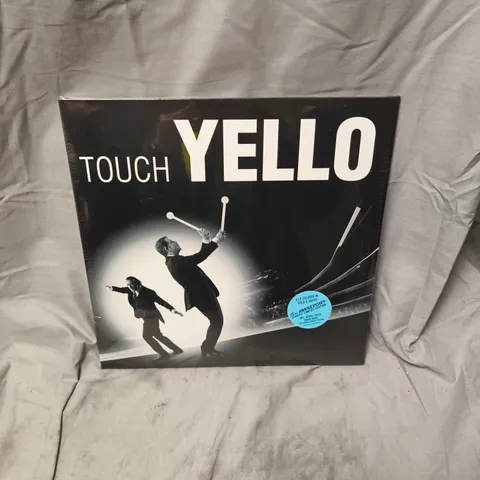 SEALED YELLO - TOUCH 15TH ANNIVERSARY LIMITED EDITION DOUBLE LP (GOLD AND SILVER COLOURED)