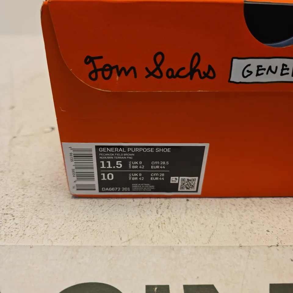 NIKE GENERAL PURPOSE SHOE – TOM SACHS COLLABORATION, UK 9 (US 11.5)